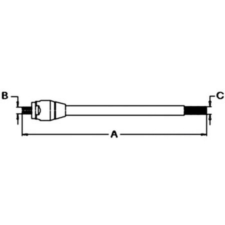 Aftermarket Fits Ford New Holland Tractor Tie Rod 5610 6610 6710 6810 ZP0501308461
